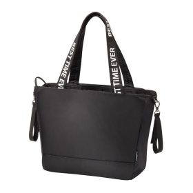   Babyono pelenkázótáska Best Time Ever #45x30x16cm #fekete #1515