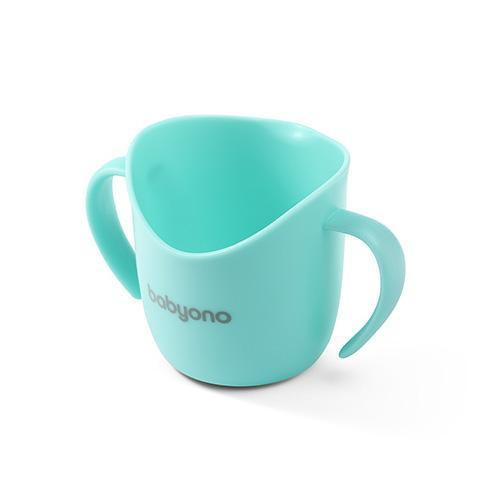 Babyono tanulópohár - ergonómikus #6hó #menta #1463-06