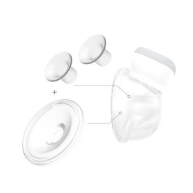   Babyono mellszívó alkatrész - tölcsér 2db és szilikon betét 1db Shelly 1000 KIT II.