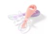 Babyono etetőkanál szilikon #2db #rózsaszín-lila #784-01
