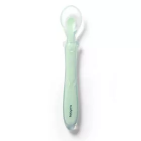 Babyono etetőkanál szilikon flexibilis menta #785-02