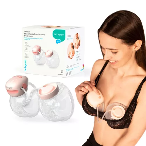 Babyono Twinny Dupla elektromos mellen viselhető mellszívó #1002