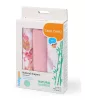 Babyono Textilpelenka színes #3db #bambusz #halványrózsaszín #397-07