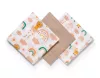 Babyono Textilpelenka színes #3db #bézs #348-08