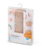 Babyono Textilpelenka színes #3db #bézs #348-08