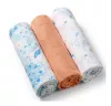 Babyono Textilpelenka színes #3db #barack #348-09