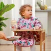 Babyono előke hosszú ujjas vízálló Floral 2-4év 1477-01