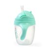 Babyono itatópohár szívószállal füllel #240ml #menta #1464/03