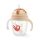 Babyono itatópohár szívószállal füllel #240ml #bézs #1464/04