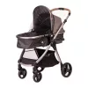 Babyono szúnyogháló univerzális babakocsira és mózeskosárra #fekete #072-01