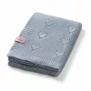 Babyono babatakaró bambusz kötött #75x100cm #szürke #1478/02