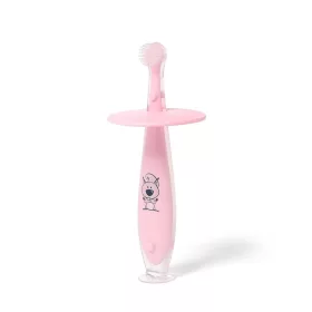 Babyono Fogkefe szilikon 6h rózsaszín #551/02