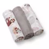 Babyono Textilpelenka színes #3db #szürke #348-10
