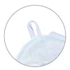 Babyono Kapucnis bambusz fürdőlepedő #100x100cm #egérfülekkel kék #1553-02