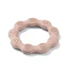 Babyono rágóka RING szilikon gyűrű bézs #825/04