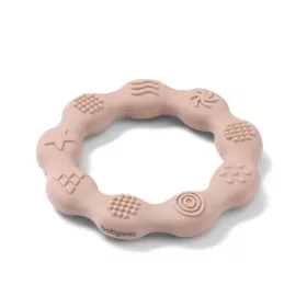 Babyono rágóka RING szilikon gyűrű bézs #825/04