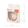 Babyono rágóka RING szilikon gyűrű bézs #825/04