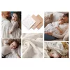 Babyono Textilpelenka színes gyűrt muszlin #3db #bézs 828/02