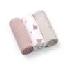 Babyono Textilpelenka színes gyűrt muszlin #3db #szürke 828/03