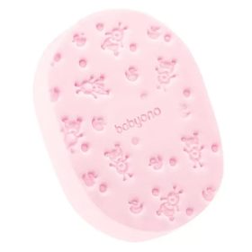 Babyono Babafürdető szivacs puha #rózsaszín #1640-01