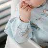 Babyono előke hosszú ujjas vízálló Plane 6hó-2év #1476/03