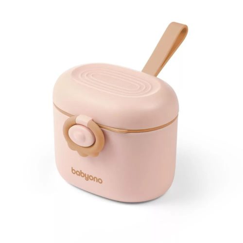 Babyono tápszertartó doboz kanállal bézs #1544-02