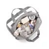 Babyono pelenkázótáska 40x20x25cm #szürke #1650-02