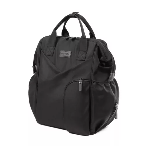 Babyono MODERN STYLE pelenkázótáska-hátizsák #27x40x19cm #fekete #1649-01