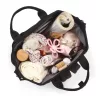 Babyono MODERN STYLE pelenkázótáska-hátizsák #27x40x19cm #fekete #1649-01
