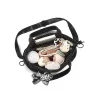 Babyono pelenkázótáska CAMI 45x12x30cm #fekete #1672/01