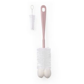   Babyono üveg és cumimosó kefe szivacsos púderrózsaszín 720/05