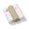 Babyono Textilpelenka színes #3db #taupe macimintás 348/15