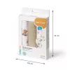 Babyono Textilpelenka színes #3db #taupe macimintás 348/15
