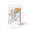 Babyono Textilpelenka színes #3db #acélszürke sünimintás 348/16