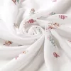 Babyono Textilpelenka színes #3db #púderrózsaszín levélmintás 348/17