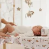 Babyono Textilpelenka színes #3db #világosbarna lufis macimintás 348/18