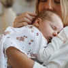 Babyono Textilpelenka színes #3db #világosbarna lufis macimintás 348/18