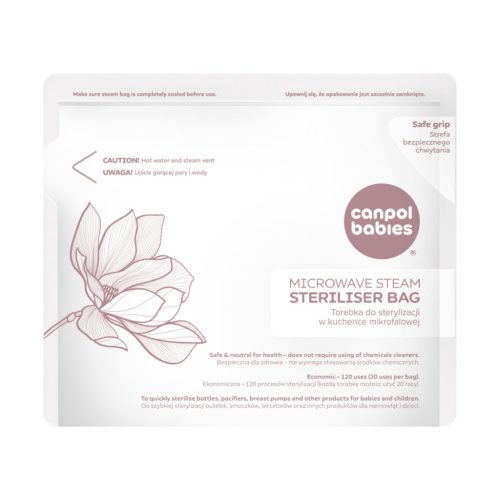 Canpol Mikrohullámú sterilizáló zacskó #6db #70-002