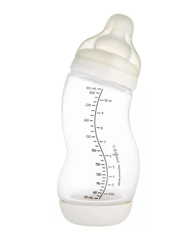 Canpol babies cumisüveg S-alakú széles nyakú anti-kólikás 310ml #24-200