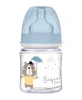 Canpol babies EasyStart cumisüveg széles anticolic #0hó #120ml #Bonjour Paris kék #35-231-BLU