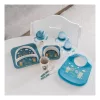 Canpol babies ebédszett 5db-os #Bonjour Paris kék #9-227-BLU
