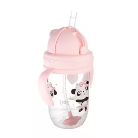   Canpol babies szívószálas itatópohár #6hó #270ml #Exotic rózsaszín #56-606-PIN