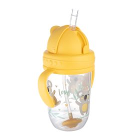   Canpol szívószálas itatópohár #6hó #270ml #Exotic sárga #56-606-YEL