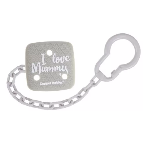 Canpol babies Cumilánc I Love Mummy szürke #2-434-GREY