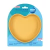 Canpol babies szilikonos tányér tapadókoronggal - HEART #sárga #80-309-YEL