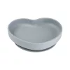 Canpol babies szilikonos tányér tapadókoronggal - HEART #kék #80-309-BLU