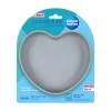 Canpol babies szilikonos tányér tapadókoronggal - HEART #kék #80-309-BLU