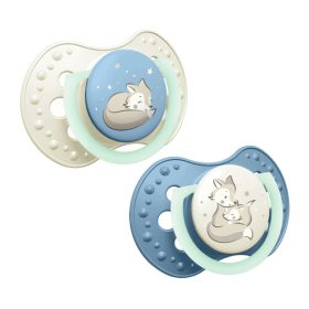   Lovi Dinamikus nyugtató cumi Night n Day #3-6hó #2db #fiú #22-914-BOY