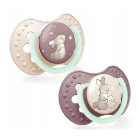   Lovi Dinamikus nyugtató cumi Night n Day #6-18hó #2db #lány #22-915-GIRL