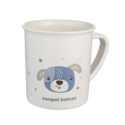 Canpol műanyag bögre - CUTE ANIMALS #kutya #4-413-BLU2